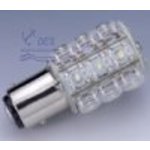 Array	[art_haupttext2] SUPER LED BAY 15D Als Austauschbirne f�r alle Lampen mit Bay15d Fassung.<BR>Mit 15 superhellen wei�en LEDs.