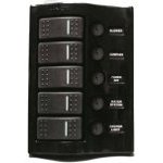 Array	[art_haupttext2] SCHALTPANEL 37A SCHWARZ Ausf�hrung: Schalter<BR>Luxuri�ses Schalter. Spritzwasserdicht mit LED Beleuchtung.
Ausf�hrung. Schalter<BR> Maximale Belastung 37A. Ma�e 165 x 115mm.

