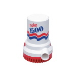  RULE 1500 BILGEPUMPE TYP02 12V/9A Robuste Bilgepumpen.<BR>
Die Bedienung erfolgt sep. �ber Schwimmerschalter
oder �ber Schaltpanel.<BR>
- Ausf�hrung mit Filtersystem - Ger�uscharm - Luftblasenschutz - Trockenlaufsicher - Marine-Verkabelung mit Silikonummantelung
<br>
Typ 02/03,<BR>
Kapazit�t 5670 l/Std. max., Abm. � 165 x H 152 mm.
Schlauchanschluss: 29 mm. F�rderh�he: max. 2 m.
Lieferung inkl.
Befestigungsclip f�r den Schwimmerschalter.<BR>12V/9A Sicherung