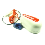  SCHWIMMSCHALTER Schaltet die Pumpe automatisch bei einem Wasserstand von 5 cm ein.<BR>Abm. 115 x 80 mm, bis 10 A.<BR>Anschlussschnur 1,6 m.