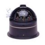  CORSAIR III SCHOTKOMPASS CORSAIR III 352-3<br>
V�llig kardanisch mit
flacher Rose. � 95mm
inkl. Beleuchtung u.
eingebautem Kompensator.
Farbe: schwarz.