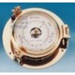  BAROMETER ROYAL MARINER 114MM Barometer <BR>Royal Mariner<BR>Aus massivem Messing, versehen mit einer hochwertigen Lackierung als Anlaufschutz.<BR>� 114mm, Grundplatte 185mm.