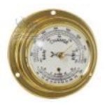  BARO-/THERMOMETER 842BT Baro/Thermometer<BR>Standard Serie 60<BR>Abm.: Glas � 60mm, Wandplatten � 95mm.