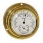  THERMO-/HYGROMETER 842TH Thermo/Hygrometer<BR>Standard Serie 60<BR>Abm.: Glas � 60mm, Wandplatten � 95mm.