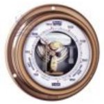  BAROMETER GOLD RANGE A100 Barometer Hi-Sensitiv, Einzelkapsel.<BR>Abm.: Glas � 100mm, Wandplatten � 125mm, H�he 50mm.

