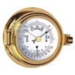  ALTITUDE BARO-/THERMOMETER 885BT Thermo/Barometer<BR>Massive Serie<BR>Geh�use aus massivem Messing. Werke von vorn zug�nglich.<BR> 
Abm.: Glas � 75mm, Wandplatten � 115mm


