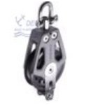 Array	[art_haupttext2] 29921054 105MM SINGLE HF Block 1-scheibig mit Hundsfott
<BR>Scheibe � 105mm, SWL 3500daN, Leine Max. 16
