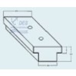 Array	[art_haupttext2] GENUASCHIENE 25X4MM ALU 1.0M T-Schiene Material ALU
Befestigungl�cher 5 mm Senkloch