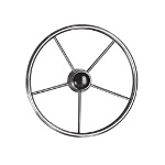 Array	[art_haupttext2] V23 STEUERRAD NIRO 400MM  Nicht magnetische Steuerr�der aus Edelstahl<BR>Standard 3/4 Konus. Norske Veritas zugelassen. Entsprechend ABYC-Standard hergestellt.<BR>V23, A = � 400 mm (15,75)


