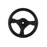 Array	[art_haupttext2] V45 STEUERRAD  V 45. � 280mm (11).<BR>Steuerr�der mit 3 Speichen und Softring.<BR>V45 - schwarz
