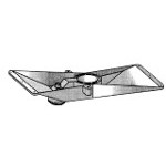 Array	[art_haupttext2] TISCHPLATTENTR�GER Fabr. Nr. 64160. Tischplattentr�ger 50cm, f�r S�ule oben gerade Rohr � 60mm.
