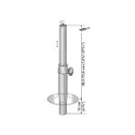 Array	[art_haupttext2] S�ULE VERST 36.5-70CM Fabr. Nr. 62600. Verstellbare S�ulenh�he: 36,5-70 cm. Unterseite konisch �: 76 mm. <br>Mit Gasfeder.<br> Oberseite �: 60 mm. <br>360� drehbar mit Blockiereinrichtung.<br>Anmerkung: S�ule ist nicht zu verwenden in Kombination mit dem Einbaufu� 64015.
