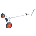 Array	[art_haupttext2] �HANDY TRAILER MEDIUM Slipwagen aus anodisiertem Aluminium. Zerlegbar in 4 Teile. Geeignet f�r Ruder- , Schlauch- und Segelboote mit einem V-Boden und einer L�nge von 3,5 bis 4,5 m. Spezifikation: Traglast max. 160 kg, L�nge 3,15 m, Breite 1,7 m, Radgr��e 400 mm.
