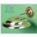  QUALMFAENGER 8030 �: 100 mm.<BR>Mit Wandbefestigung. F�r Petroleumlampen.<BR>Kurze Ausf�hrung

