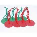 Array	[art_haupttext2] Segel-Trimmf�den-Set selbstklebend  Trimmf�densatz. 4 Paar selbstklebende Wollf�den in rot und gr�n.