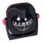  Aufbaukompass PISA schwarz 95mm � Rose Aufbauversion mit Frontablesung, Motorbootversion mit einem Steuerstrich.
