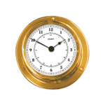 Uhr 84x110mm Messing