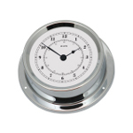 Uhr 100x125mm Verchromt