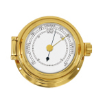 Barometer 84x115mm Messing Massiv