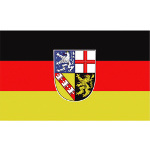 Flagge SB Saarland 30x45cm