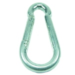 Karabinerhaken Mit Knick 90mm
