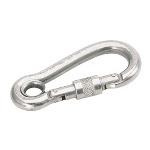 Karabinerhaken Edelstahl 100mm