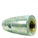 Zink-Wellenanode Gew. M24 x 1.5 Länge 80mm