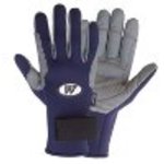 Segelhandschuhe Neopren Farbe blau volle Finger S