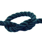 Lirolen Flechtschnur 8mm Schwarz