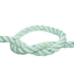 Polyester Tauwerk Weiß 12mm