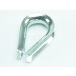 Kausche Edelstahl 4mm
