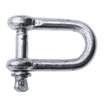 Schäkel Form D Verzinkt 6mm