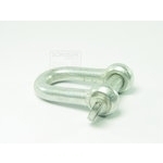 Schäkel Form D Verzinkt 10mm