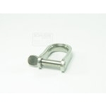 Schäkel Form D Fl Edelstahl 5mm