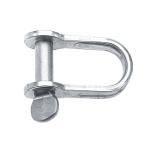 Schäkel Form D Fl Edelstahl 6mm