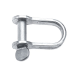 Schäkel Form D Fl Edelstahl 6mm