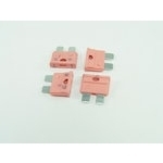 Messicherungen 4 Amp. Rosa