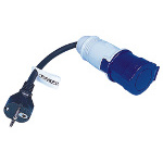Adapterkabel Cee/schuko 40cm