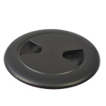 Inspektionsdeckel 152mm Schwarz