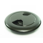 Inspektionsdeckel 152mm Schwarz