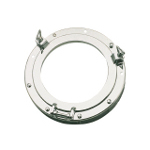 Bullauge Messing Verchr 205mm