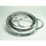 Bullauge Messing Verchr 100mm
