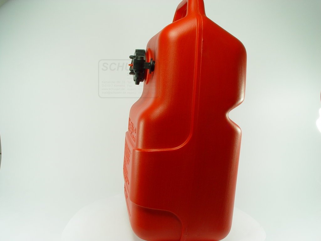 30 Liter Bootstank Benzintank Treibstofftank mit Pumpball und  Benzinschlauch : : Auto & Motorrad
