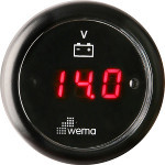 Voltmeter Led Schwarz