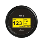 Gps Speedo Digital Schwarz