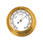 Barometer 84x110mm Messing