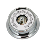 Barometer 100x125mm Verchromt