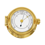 Barometer 84x115mm Messing Massiv