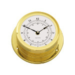 Uhr 130x165mm Messing