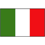 Flagge Sb Italien 20x30cm